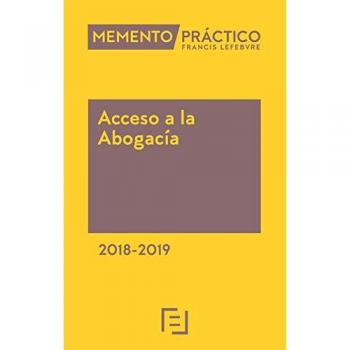 Memento Acceso a la Abogacía 2018-2019