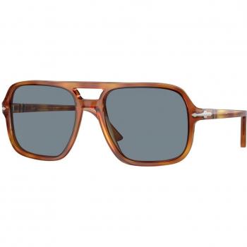 Persol PO3328S 96/56 Men's Tortoiseshell Pilot Sunglasses Size 58