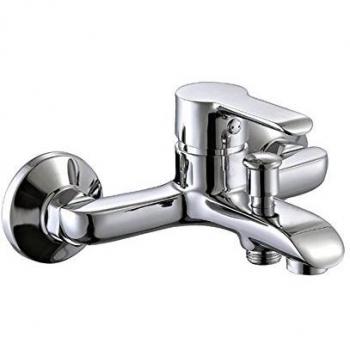 Mezclador de Baño Monocomando Ariel Cromo IDRO BRIC SCARUB0794CR