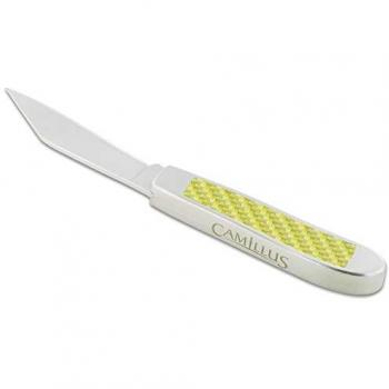 Camillus CM19061 Cuchillo Tascabile,Unisex - Adulto, Amarillo, un tamaño
