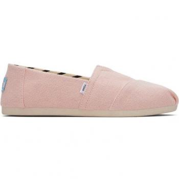 Alpargatas de mujer en lona color naranja
