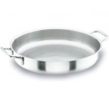 Cazuela redonda sin tapa Lacor 50 cm - Paellera Chef Inox 50 cm sin tapa