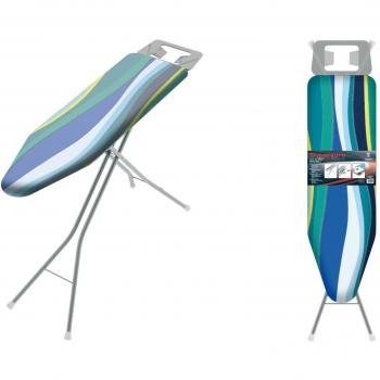 Tabla de planchar Colombo Super Euro 110x32 cm, altura regulable, con soporte para plancha