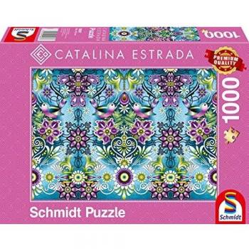 Schmidt Spiele Blue Sparrow Puzzle - 1000 Pieces