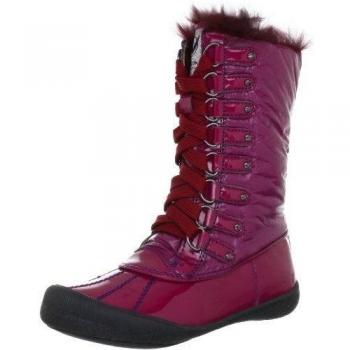 Naturino Lyn01 300067501 - Botas de cuero para niña, color morado, talla 30