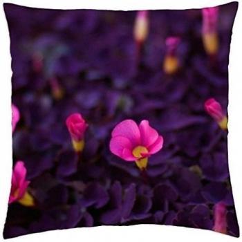 Voilet spring - Throw Pillow Cover Case