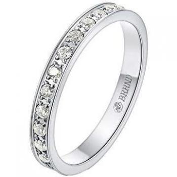 Brand 14RG001W-12 - Anillo para Mujer de Cristal, tamaño 12