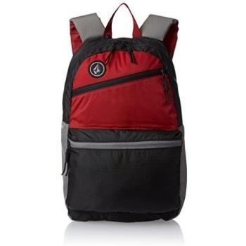 Volcom Academy - Macuto de senderismo, color crimson, talla única
