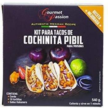 GOURMET PASSION Kit Tacos de Cochinita Pibil, 540g