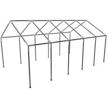 vidaXL Marco de Acero para Toldo de Fiesta 10 x 5 m Tienda Toldo Pérgola Jardín