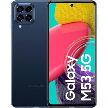 Smartphone Samsung Galaxy M53 5G 128GB - Pantalla FHD+ 120Hz - Procesador Dimensity 900 - Cámara Cuádruple 108MP - Batería de 5000mAh