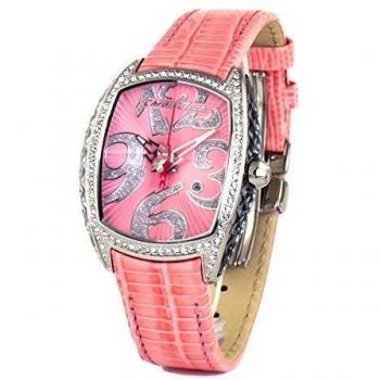 Chronotech Womens Analogue Quartz Watch with Leather Strap CT7998LS-07