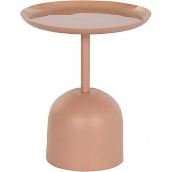 Mesita auxiliar Terracota Metal 46 x 46 x 54 cm