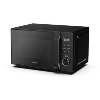 Midea 20L Digital Microwave Oven with Grill, 700/1000W, Black
