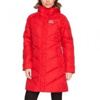 Helly Hansen W Aden Down - Parka para mujer, color rojo, talla M