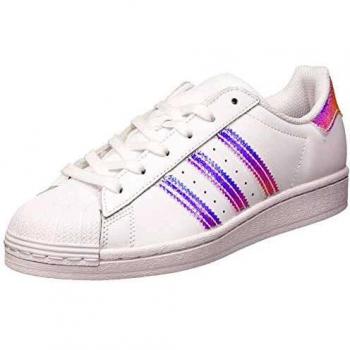 Zapatillas Adidas Superstar J Blancas para Niños 37 1/3