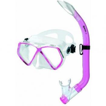 Mares Schnorchelset Zephir Junior Set de Buceo, Unisex, Rosa, Bx