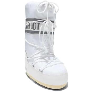 Moon Boot Icon Nylon White Women's Snow Boots Size 39-41