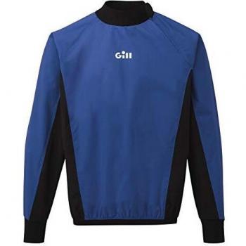 Gill Top de Vela Ligera para Hombre Naranja - Impermeable a Prueba de Salpicaduras - Cuello Ajustable con Refuerzo Interno