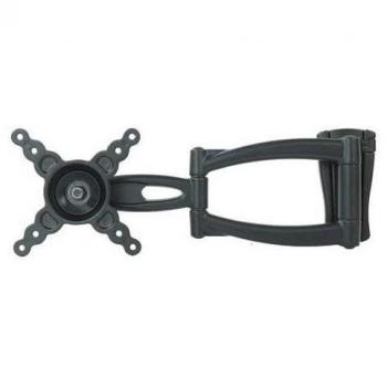 Soporte de pared para monitor hasta 26 inclinable blanco con tres ejes ELTRIS100