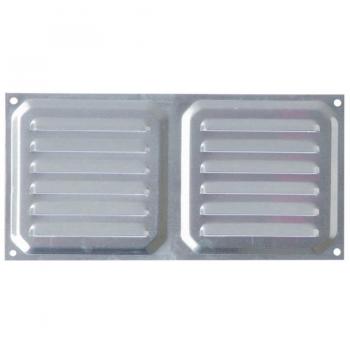 Rejilla de Ventilación de Aluminio 15x30 para Aspiración y Aeración - Montaje a Tornillo