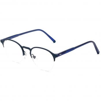 Retrosuperfuture NUMERO 38 UWY Men's Eyeglasses Blue Size 50 - Frame Only with Blue Light Block Available
