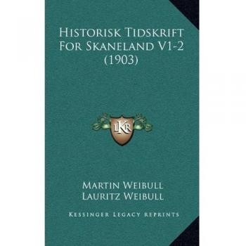 Historisk Tidskrift for Skaneland V1-2