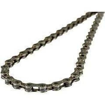 SunRace CN10E Cadena, Unisex Adulto, Plata, 116 Links