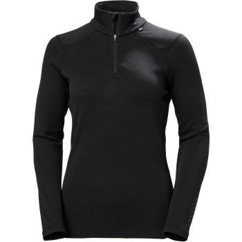 Helly Hansen Women's Lifa Merino Midweight 1/2 Zip Base Layer Black Large