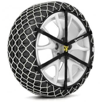 Cadenas para nieve MICHELIN Easy Grip e-Limited, Cadena compuesta, Tension Automático, Montage Fácil y ultra-rápido: 2 min (Ref: 008332)