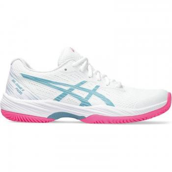 Asics Gel-Game 9 Padel Zapatilla de Pádel para Mujer - Blanco/Azul Gris - Talla 40