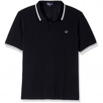 Fred Perry M3600 Slim Fit Twin Tipped Polo Shirt - Blue - XXXL