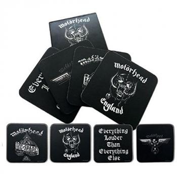 Motörhead Logo Coaster Set - Standard Size - Unisex