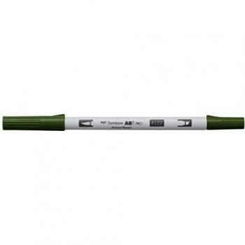 Rotulador Doble Punta ABT PRO a Base de Alcohol Tombow Color Jade Oscuro 177