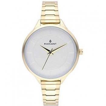 Reloj analógico para Mujer de Radiant. Colección Venus. Reloj Dorado con Brazalete y Agujas en Dorado. 3ATM. 36mm. Referencia RA511205.