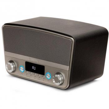 Aiwa BSTU-750BK Altavoz Bluetooth Vintage 50W Negro Portátil de Estantería