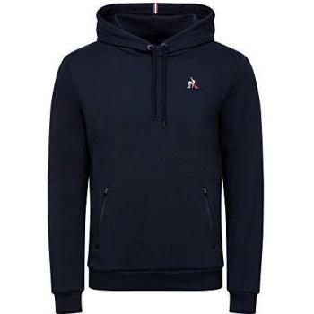 Le Coq Sportif ESS Hoody Uni M Sudadera con Capucha, Hombre, Sky Captain, S