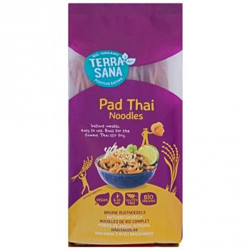 Fideos de arroz integral 100% Pad Thai - Terrasana, paquete de 250 g