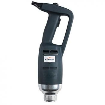 Batidora Profesional Lacor 500W con Cabezal Motor, 1 Litro, Acero Inoxidable 18/8, 44 Decibelios, Color Negro