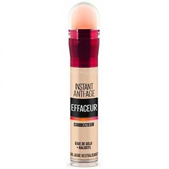 Corrector Fluido Multiusos Antiedad Maybelline Nueva York 06 Amarillo Neutralizante