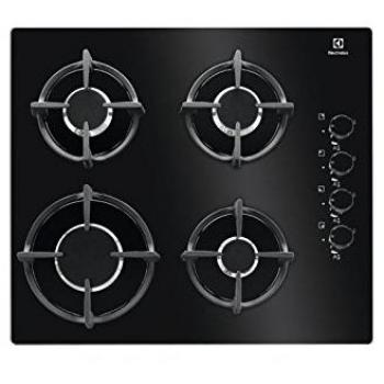 Electrolux KGG6407K Integrado Encimera de gas Negro hobs - Placa