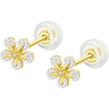 Pendientes Time Road Hin00151 Oro Mujer