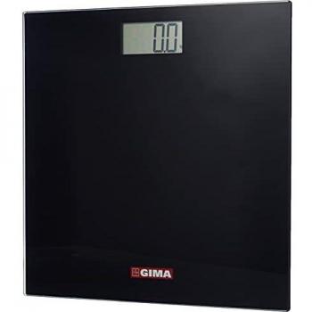 Báscula Digital de Baño en Vidrio Negro - GIMA 27248