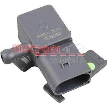 Sensor de presión de gas de escape METZGER 0906432, tipo: sensor, características: mide la presión del gas de escape, compatible con vehículos específicos, alta precisión y durabilidad