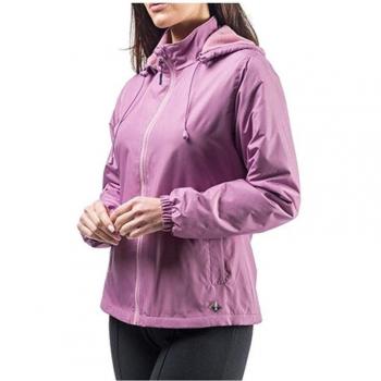 Chubasquero Alphadventure Sella Mujer con Interior Polar y Capucha Desmontable