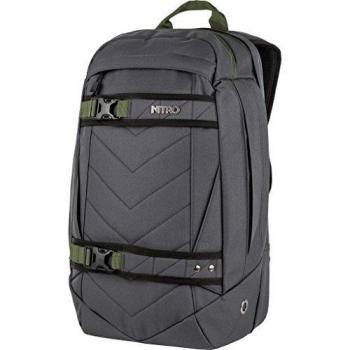 Nitro Snowboards Aerial Mochila, Unisex Adultos, Negro