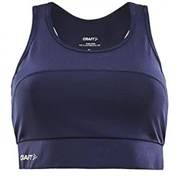 Craft Rush Women's Sports Bra - Polyester, XX-Large, Marine Blue