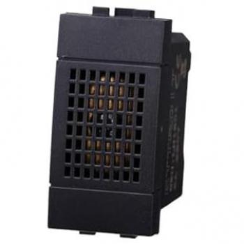 Módulo de timbre Ettroit 6A 230V compatible Bticino Livinglight color negro