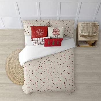 Funda Nórdica Navidad Laponia 13 - 50% Algodón - 50% Poliéster - Extrasuave - Talla 260x240 cm - Made in Spain