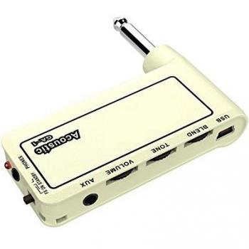 Micro Amplificador Acústico GA-1 para Guitarra con Simulador Acústico y Conexión AUX